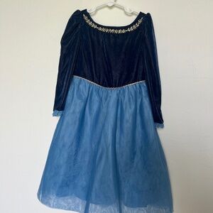 Janie and Jack Frozen Princess Dress size 5 👑